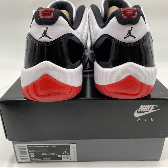 Air Jordan 11 Low White/University Red-IN HAND! - Picture 16 of 16